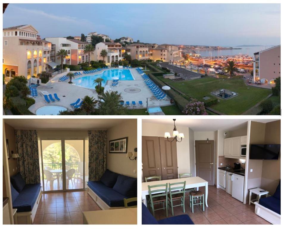 T2 Coudouliere Les Rivages Front De Mer Daire Six-Fours-les-Plages Dış mekan fotoğraf